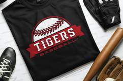 Tiger Baseball SVG Product Image 1