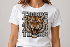 Tigers Faux Rhinestone PNG Product Image 2