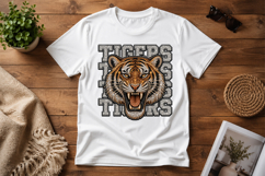 Tigers Faux Rhinestone PNG Product Image 3