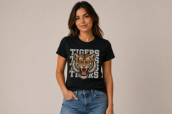 Tigers Faux Rhinestone PNG Product Image 5