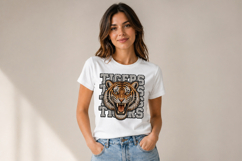 Tigers Faux Rhinestone PNG Product Image 6