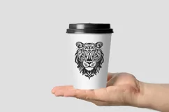 celtic style, svg, folk design, silhouette, cut file, sublimation, tattoo, fantasy, logo, bear, mug,  mug holder, dollar tree candle, tumbler, keychain, t-shirt design, round  sign,  cards,  invitations,  pillows, can glass, stamps, stencil, clip art