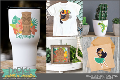 Summer Luau Clipart Bundle Product Image 13