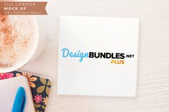 Tile Coaster Mock up Product Image 1