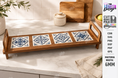 Tile Pattern Coasters Laser Cut Bundle | Kitchen Decor | CNC Product Image 14