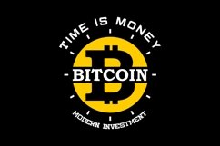 TIME IS MONEY-BITCOIN-MODERN INVESTMENT Product Image 1