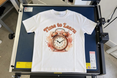 Time to Learn Alarm Clock Sublimation Product Image 1