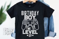 Time To Level Up Birthday Boy SVG - Video Gamer Birthday PNG Product Image 4