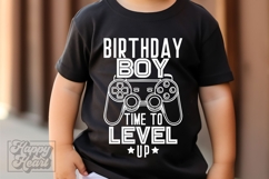 Time To Level Up Birthday Boy SVG - Video Gamer Birthday PNG Product Image 5