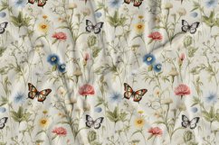 Vintage Botanicals Floral Patterns Collection: Hand-Drawn Product Image 9