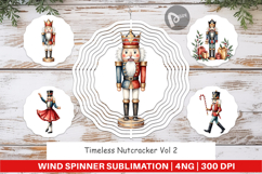 Wind Spinner Timeless Nutcracker Product Image 1