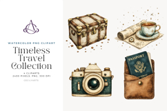 Timeless Travel Collection Cliparts Product Image 1