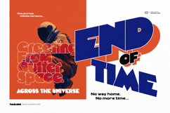 Timelock - Retro Futuristic Font Product Image 4