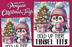 Sarcastic Funny Christmas Tags Product Image 5