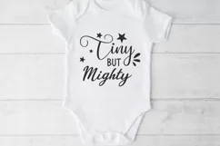 baby svg, funny baby svg, tiny but mighty svg
