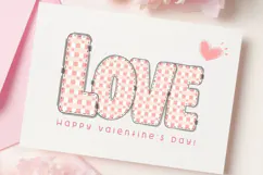 Tiny - Valentine Color Font Product Image 2