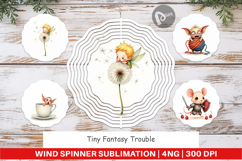 Wind Spinner Tiny Fantasy Trouble Product Image 1