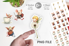 Tiny Fantasy Trouble Sticker Product Image 1