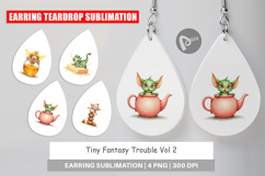 Earring Tiny Fantasy Trouble Product Image 1