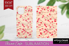 Tiny Flowers Phone Case PNG - Floral Case PNG Sublimation Product Image 1