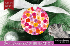 Tiny Flowers Ornament PNG - Floral PNG Sublimation Product Image 1