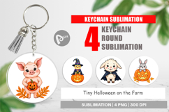 Keychain Tiny Farm Halloween Product Image 1