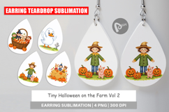 Earring Tiny Farm Halloween Product Image 1