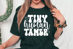 Tiny Human Tamer SVG, Teacher Life SVG, Teacher SVG, School Product Image 2