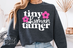 Tiny Human Tamer SVG PNG - Kindergarten Teacher Shirt Product Image 3