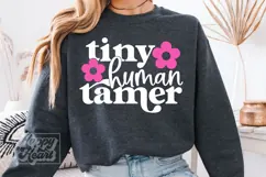 Tiny Human Tamer SVG PNG - Kindergarten Teacher Shirt Product Image 3