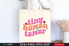 Tiny Human Tamer SVG, Teacher SVG Design Product Image 3