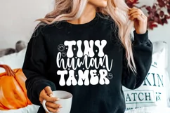 Tiny Human Tamer SVG, Teacher Life SVG, Teacher SVG, School Product Image 3