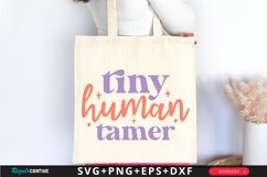 Tiny Human Tamer SVG, Teacher SVG Design Product Image 3