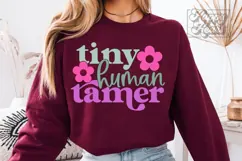 Tiny Human Tamer SVG PNG - Kindergarten Teacher Shirt Product Image 5