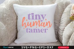 Tiny Human Tamer SVG, Teacher SVG Design Product Image 2