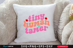 Tiny Human Tamer SVG, Teacher SVG Design Product Image 2
