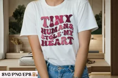 Retro NICU Nurse Valentine SVG Design T-shirt Design Product Image 3