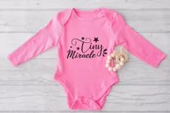 baby svg, tiny miracle svg, funny baby svg