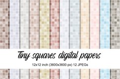 digital papers with square pattern