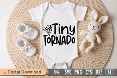 Tiny Tornado SVG | Baby SVG | Newborn SVG Product Image 1
