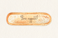 Tiramisu Watercolor Illustration PNG JPG Product Image 5