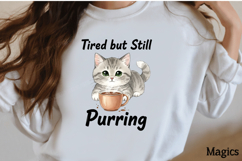 Tired but still purring png Product Image 2