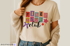 Tired Moms Club Mother's Day SVG PNG Design Product Image 4