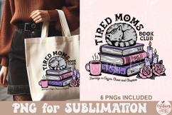 Tired Moms Book Club PNG Product Image 7