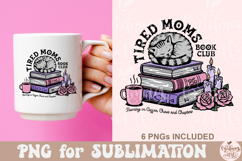 Tired Moms Book Club PNG Product Image 8