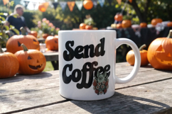 Tired Spooky Mama Halloween Sublimation Product Image 6