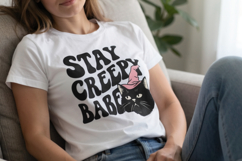 Tired Spooky Mama Halloween Sublimation Product Image 5