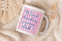 Tired Teachers Summer Club PNG, Coquette Design Product Image 5