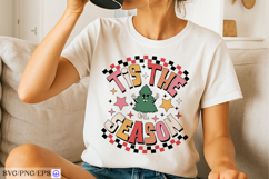 Tis the Season Christmas SVG T-shirt Design Product Image 2