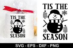 Tis the Season SVG - Christmas Toilet Paper Design Product Image 1